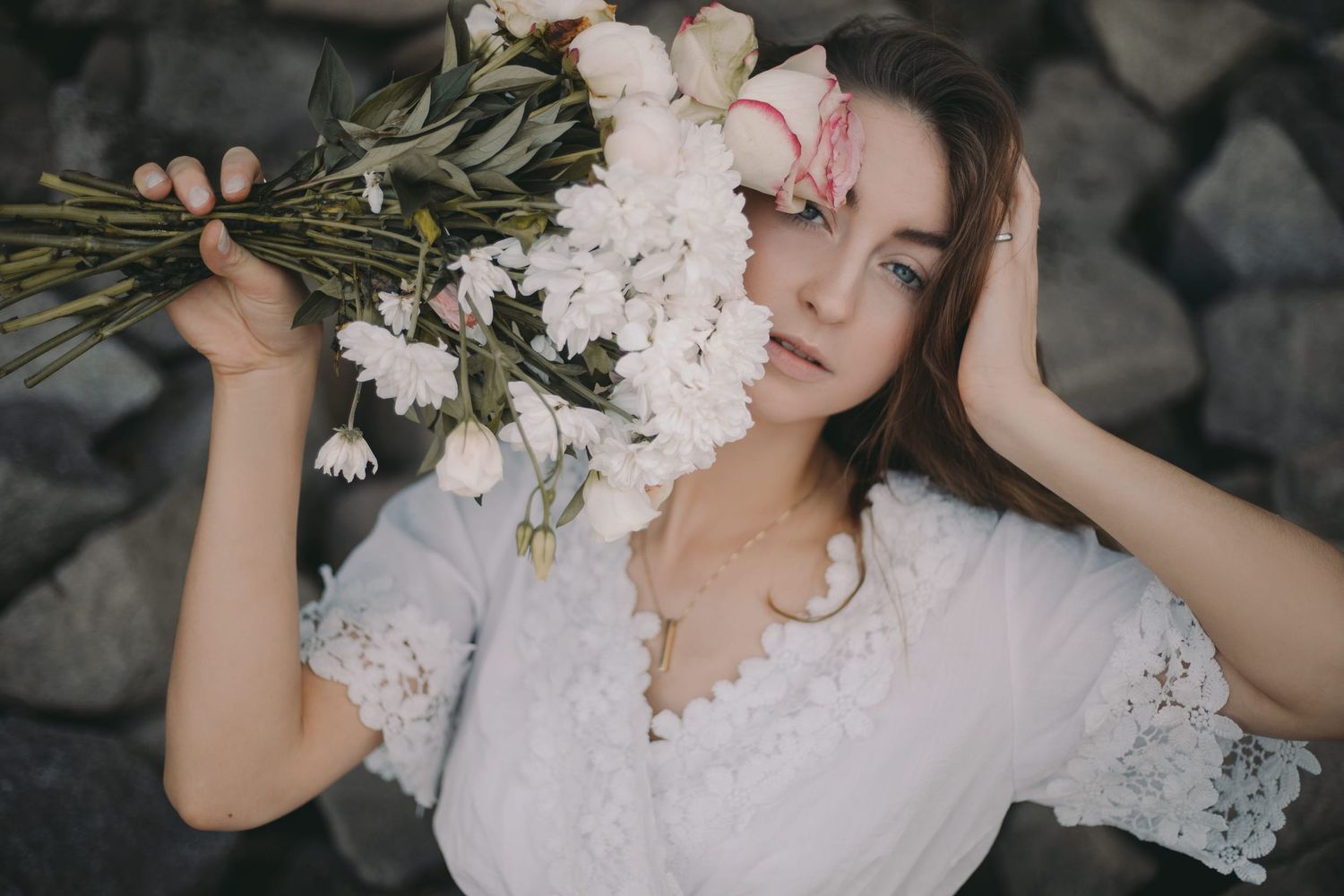 IL Photography Portraitfotografie flowers beach
