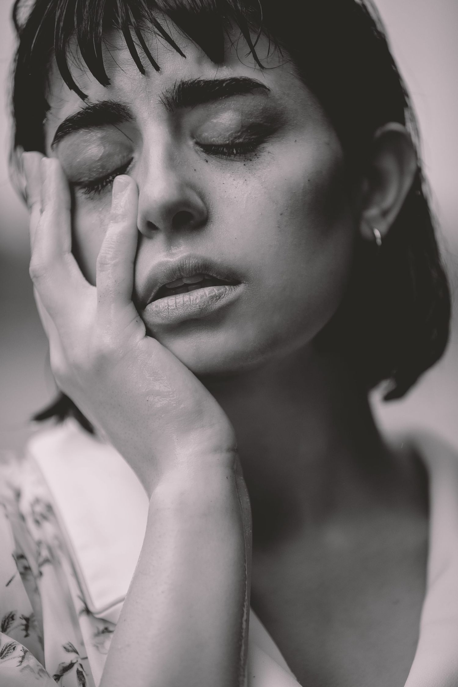 IL Photography Portraitfotografie Suzy tears rain