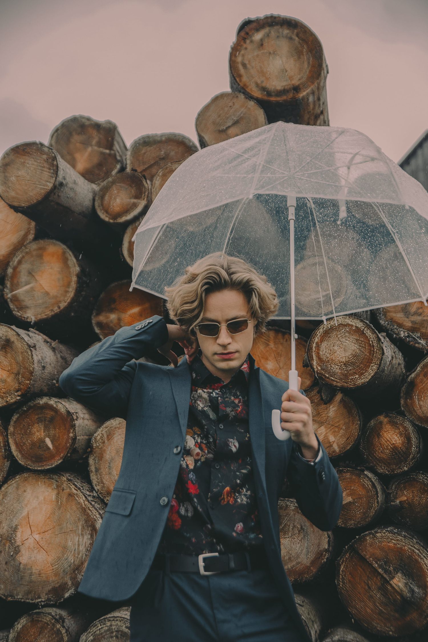 IL Photography Portraitfotografie Richard umbrella