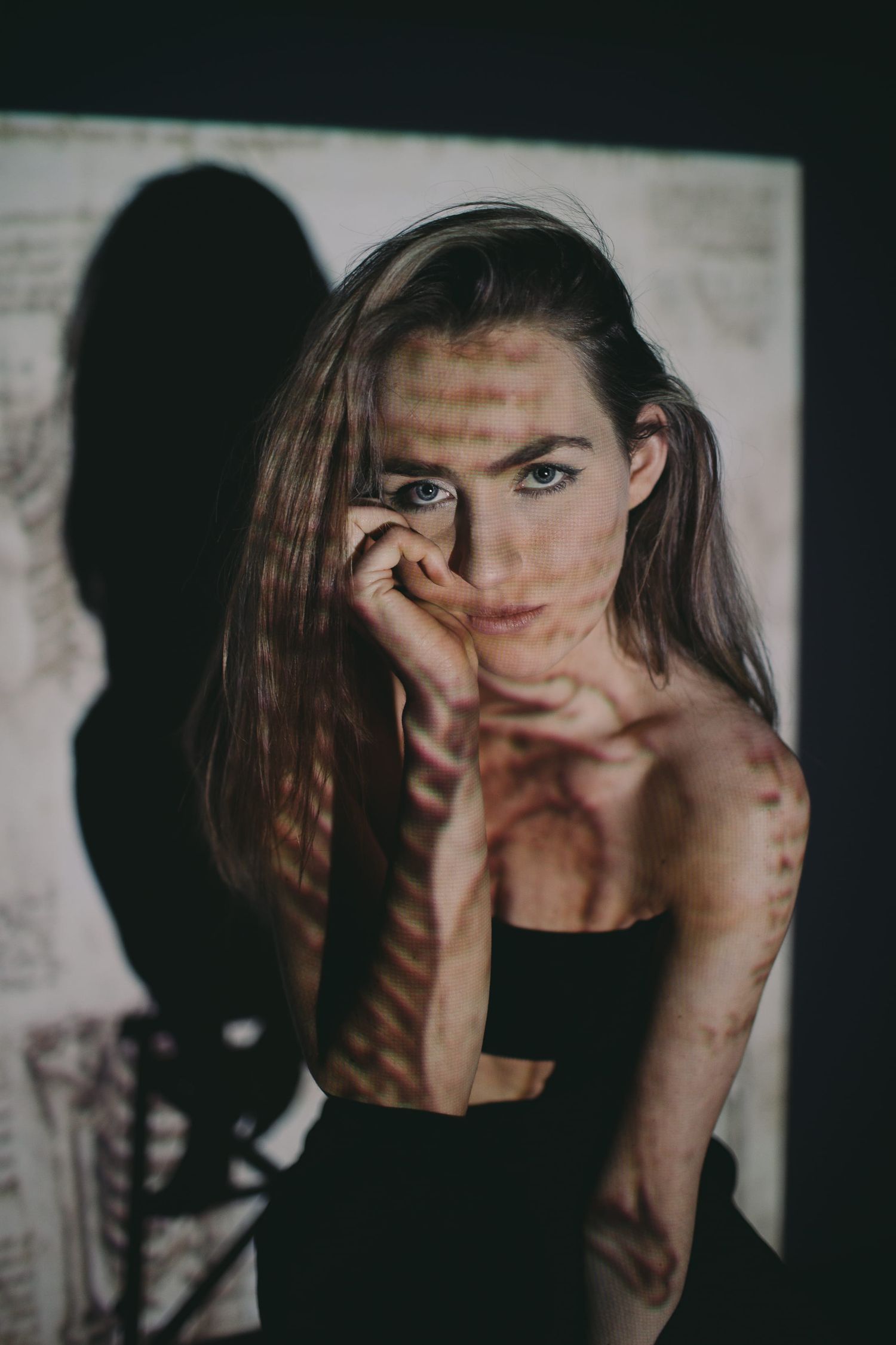 IL Photography Portraitfotografie Nadja projector