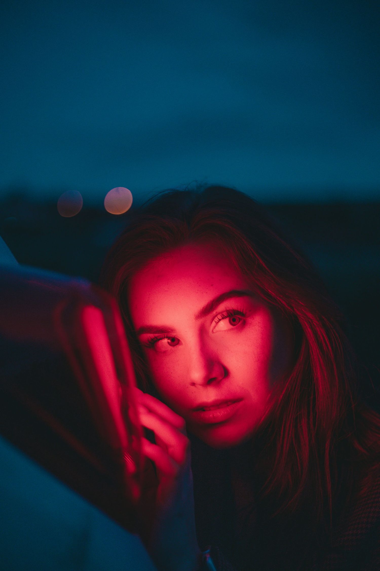 IL Photography Portraitfotografie Moe red light