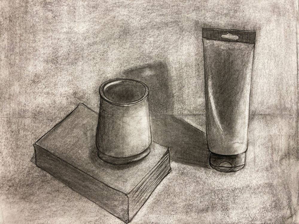 Charcoal drawing Fine Arts, by Izya Lebtahi.