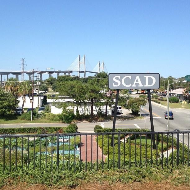 SCAD bridge view 2013