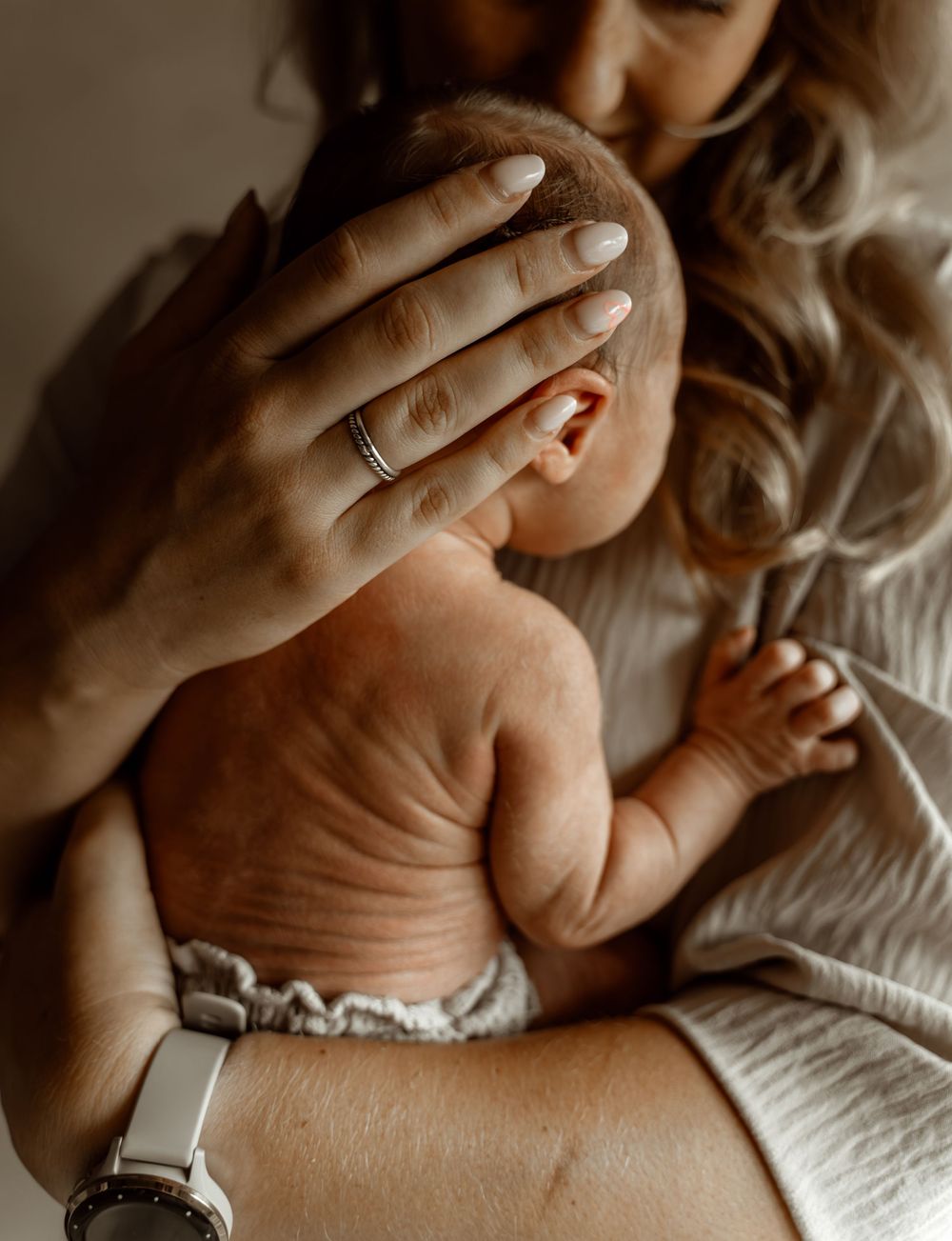 newborn moeder