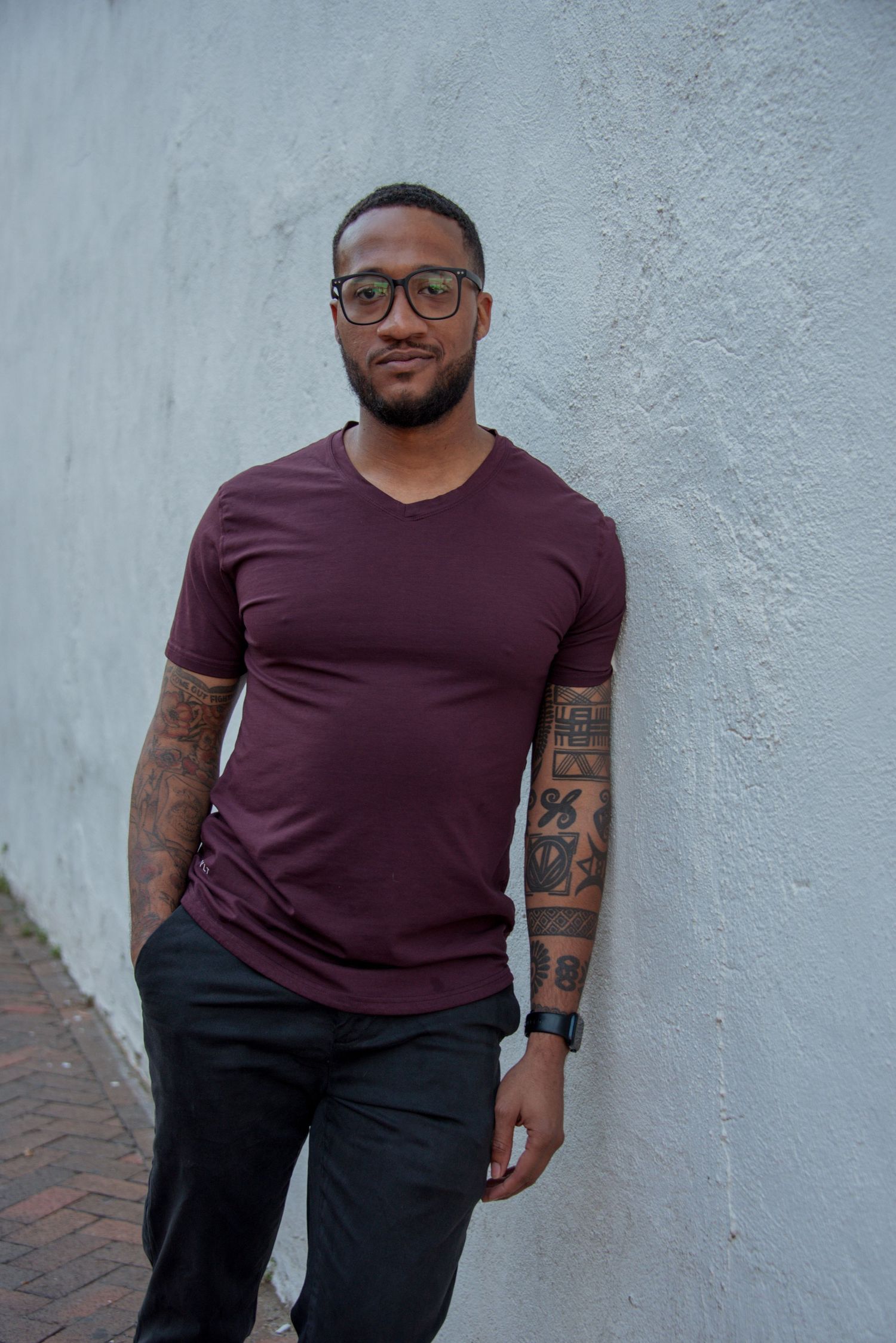 Man in Richmond, Virginia portraits