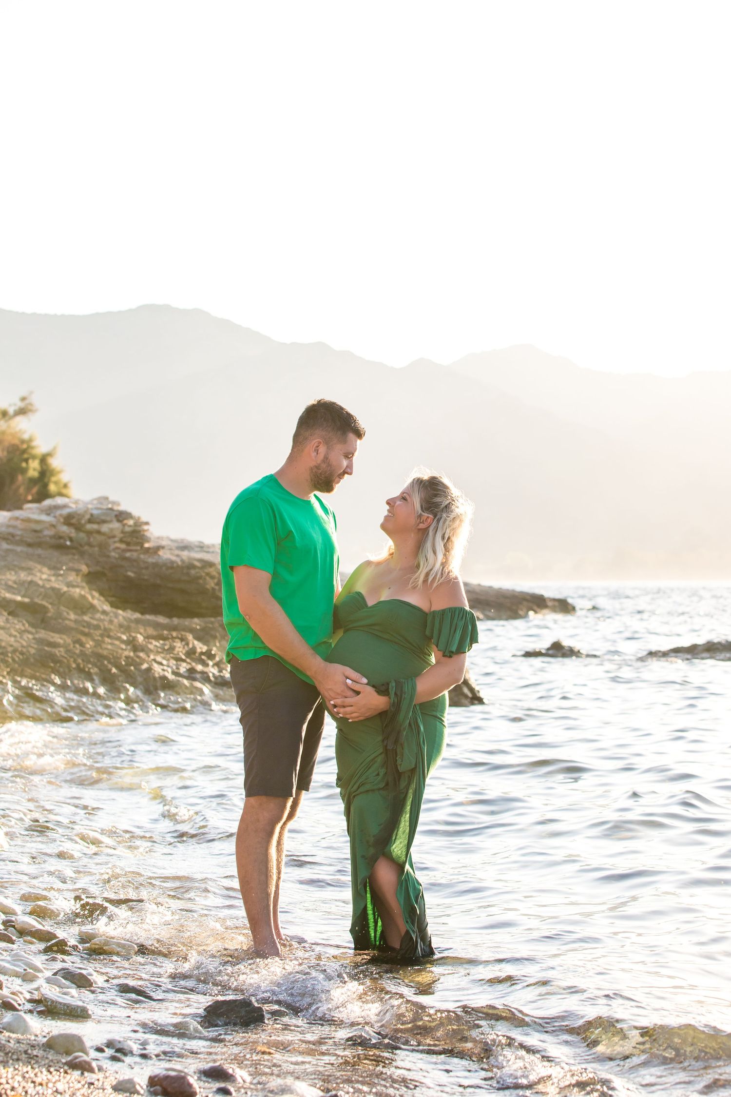 séance photo extérieur grossesse couple plage photographe Corse Venzolasca Bastia Folelli Moriani Ile Rousse Aleria Saint Florent Cap Aleria