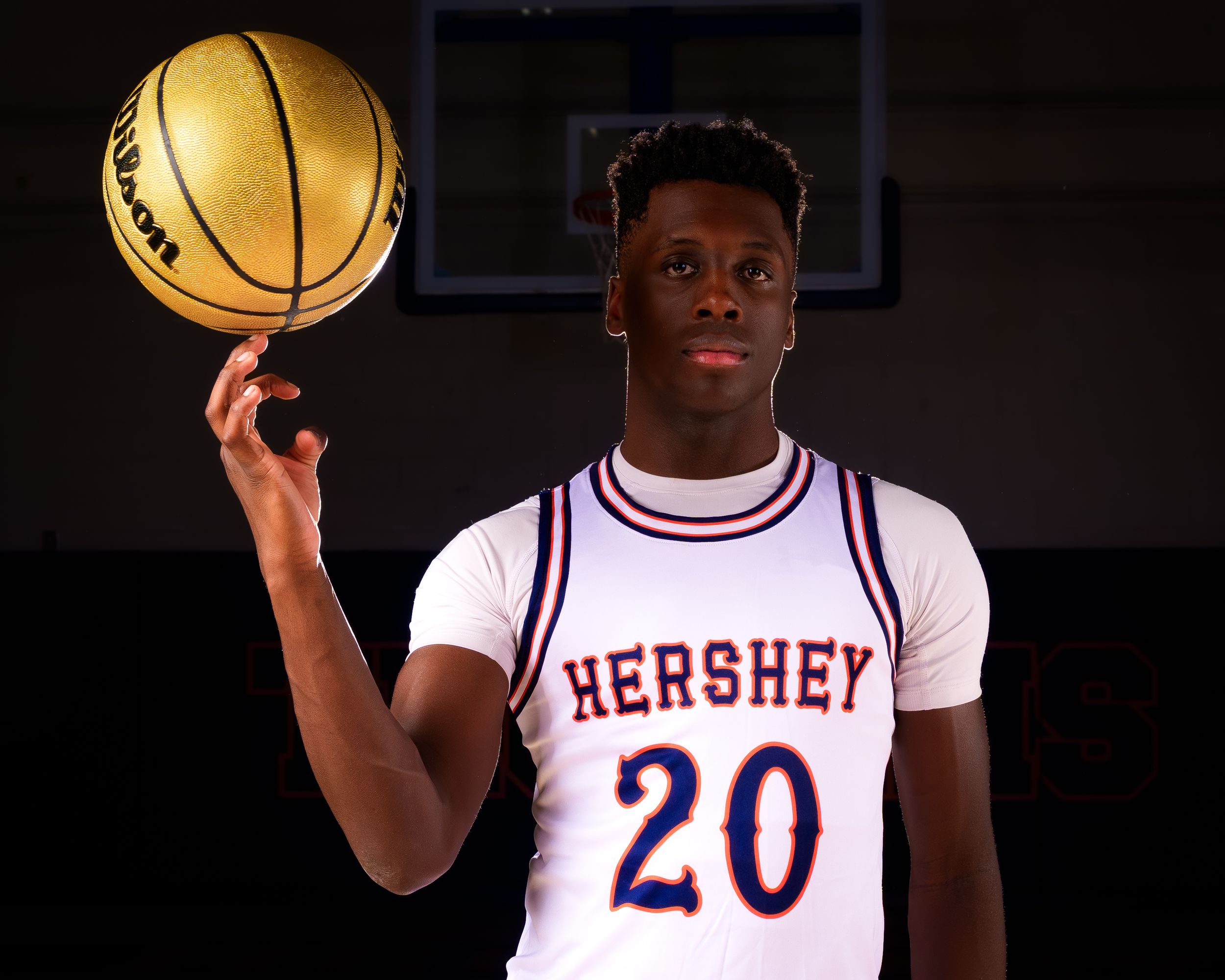Hershey High School Media Day, Dramatic Portraits, Team Photos, Senior Photography by Deanna Fox, SportsFox Photography based in Hershey PA