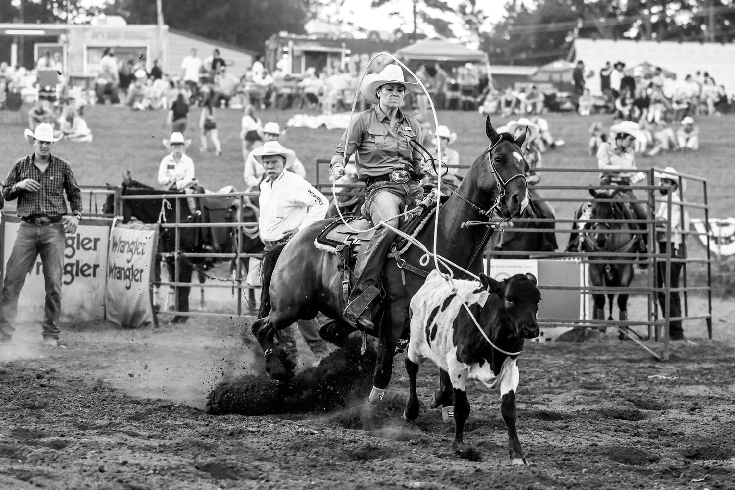 Break a way at New Classic Pro rodeo in Albemarle,NC