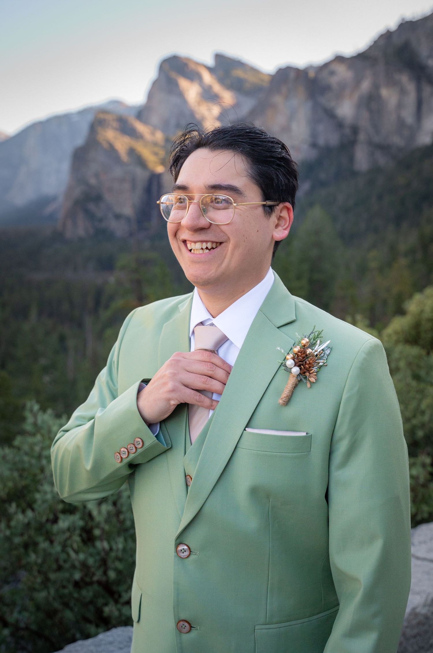 A groom portrait