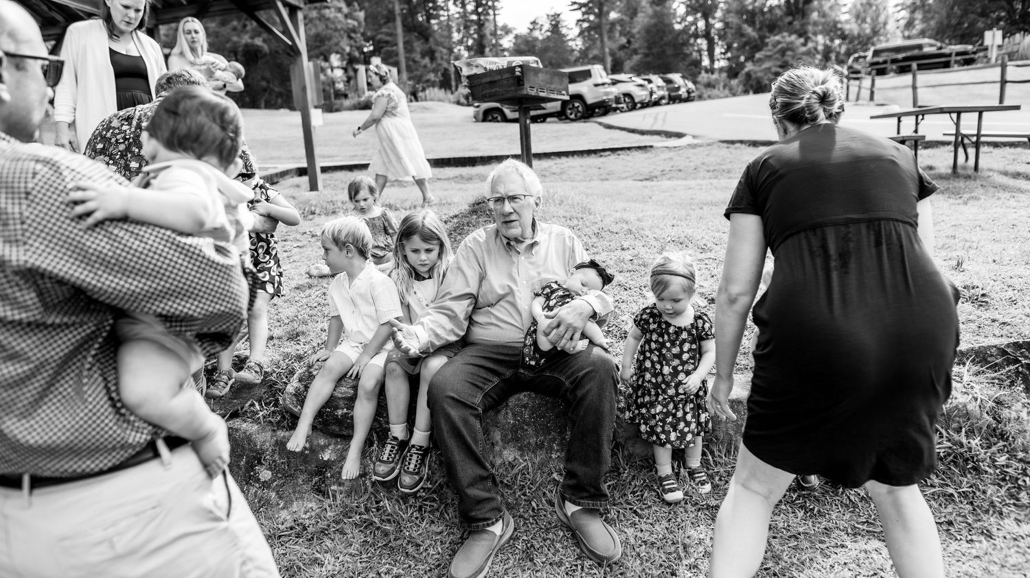 family photo session in Asheville NC