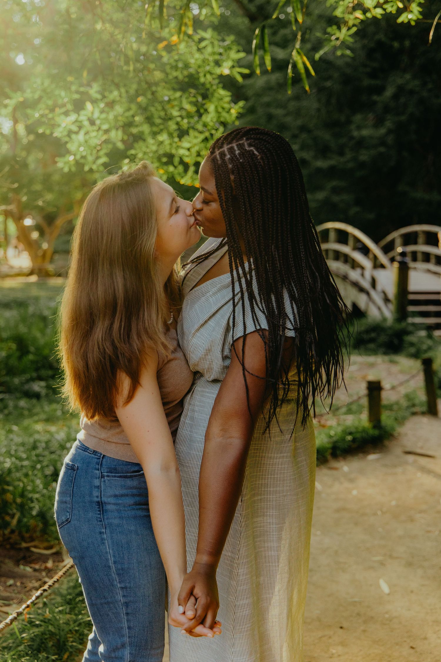 engagement session in Maymont Park in Richmond Virginia