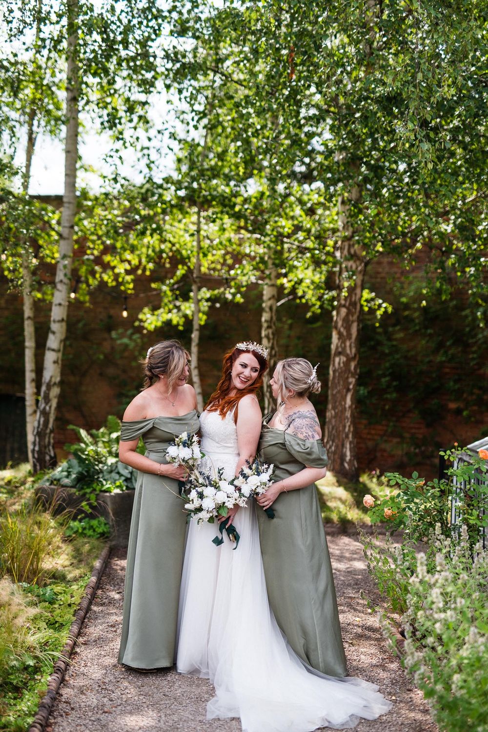 Natural and relaxed wedding photography at The Walled Gardens in Beeston, captured by Nottingham wedding photographer Thom Walker
