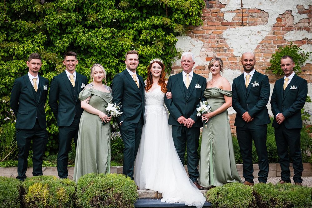 Natural and relaxed wedding photography at The Walled Gardens in Beeston, captured by Nottingham wedding photographer Thom Walker