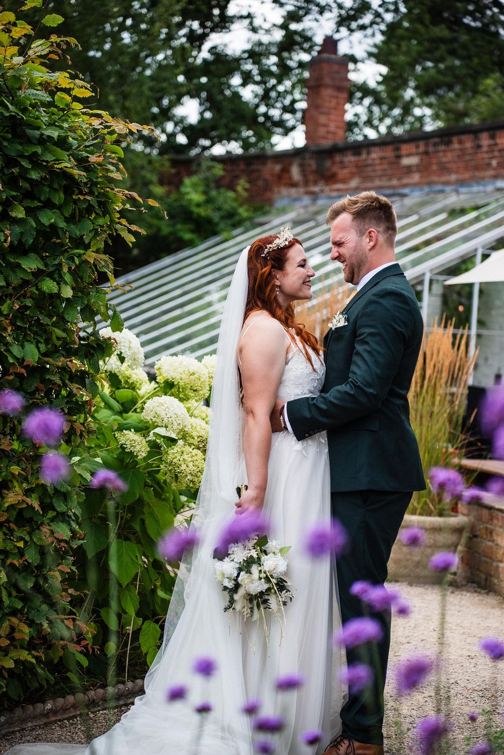 Natural and relaxed wedding photography at The Walled Gardens in Beeston, captured by Nottingham wedding photographer Thom Walker