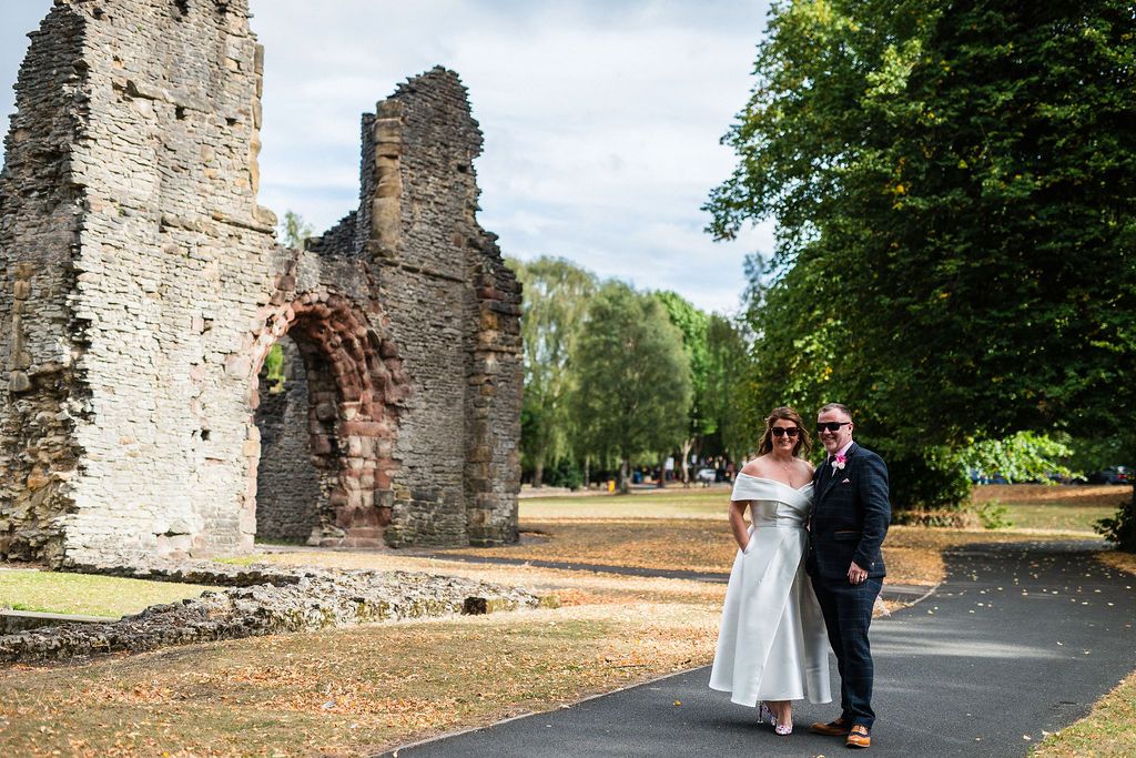 Natural and relaxed budget-friendly wedding photography at Dudley Register Office, captured by documentary-style wedding photographer