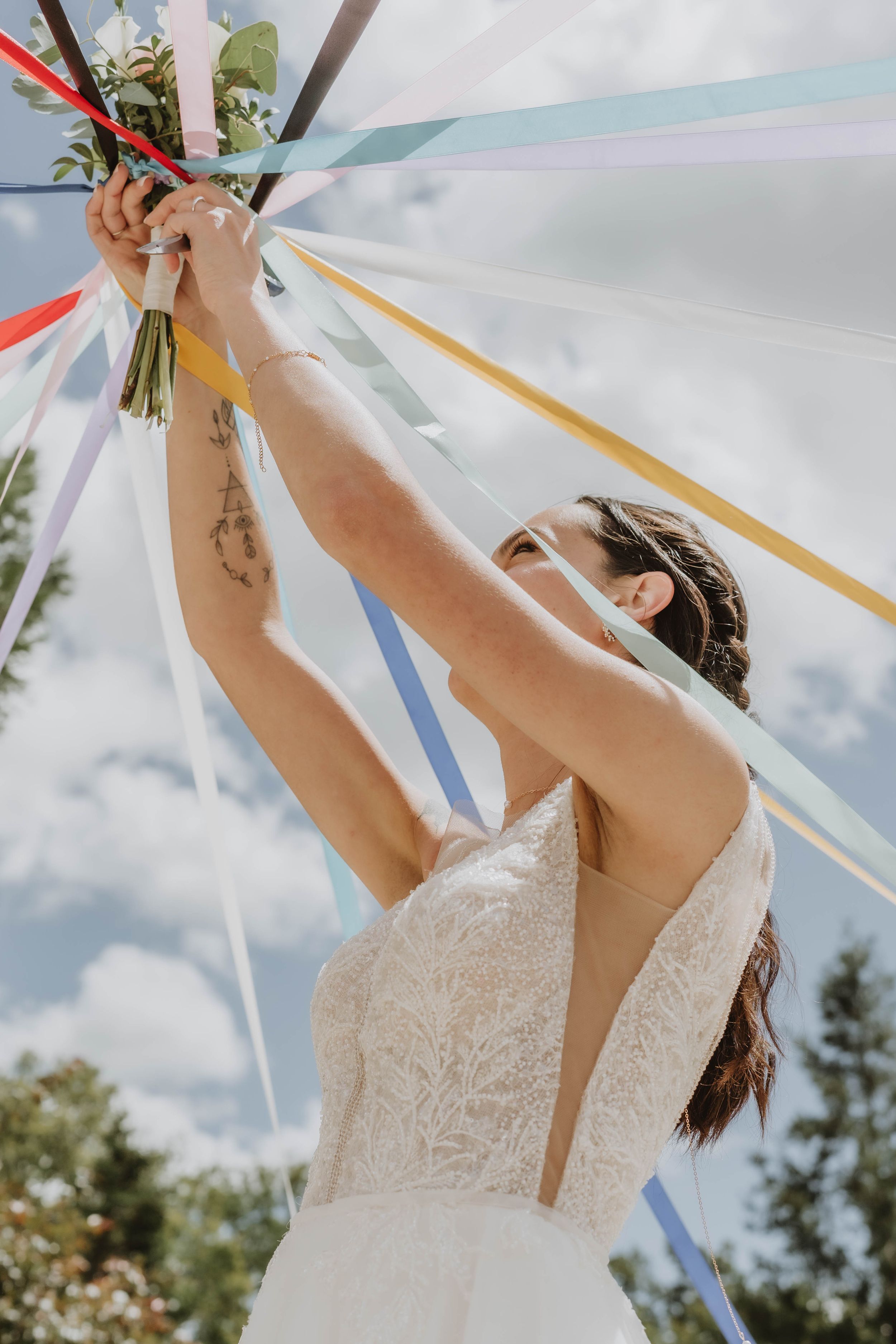 Mariage Intimiste à Nantes photographié par une photographe elopement en France