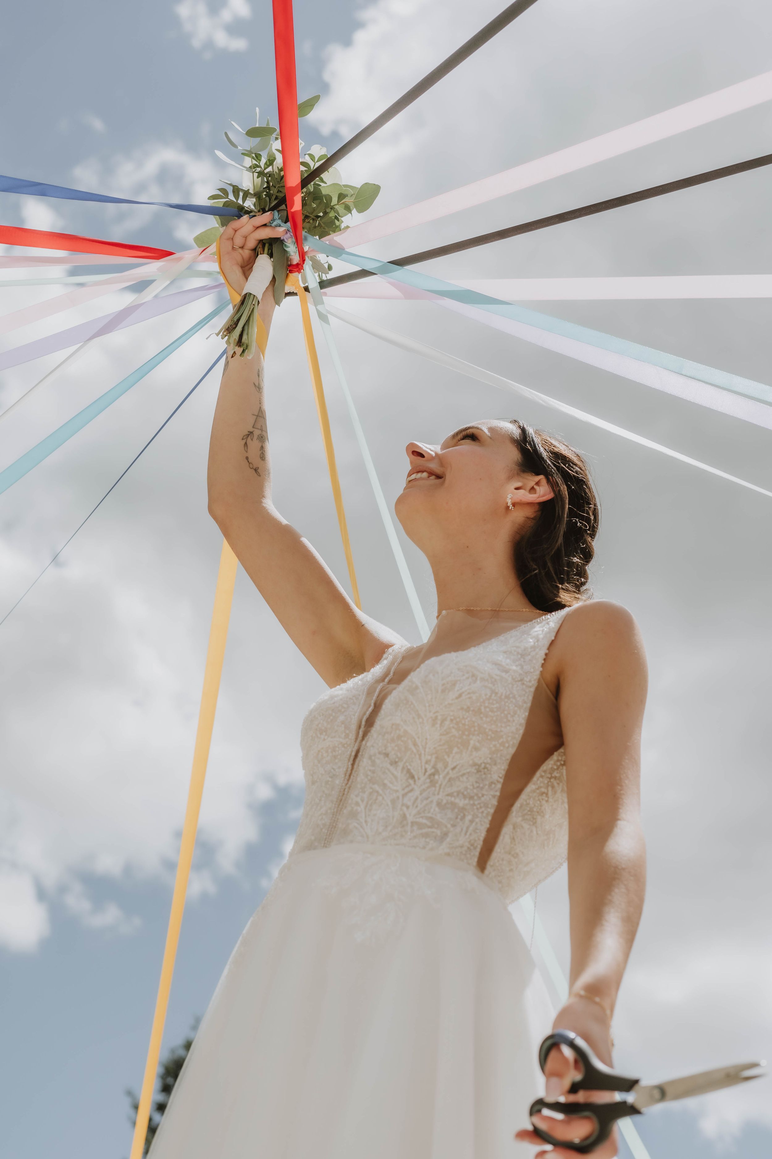 Mariage Intimiste à Nantes photographié par une photographe elopement en France