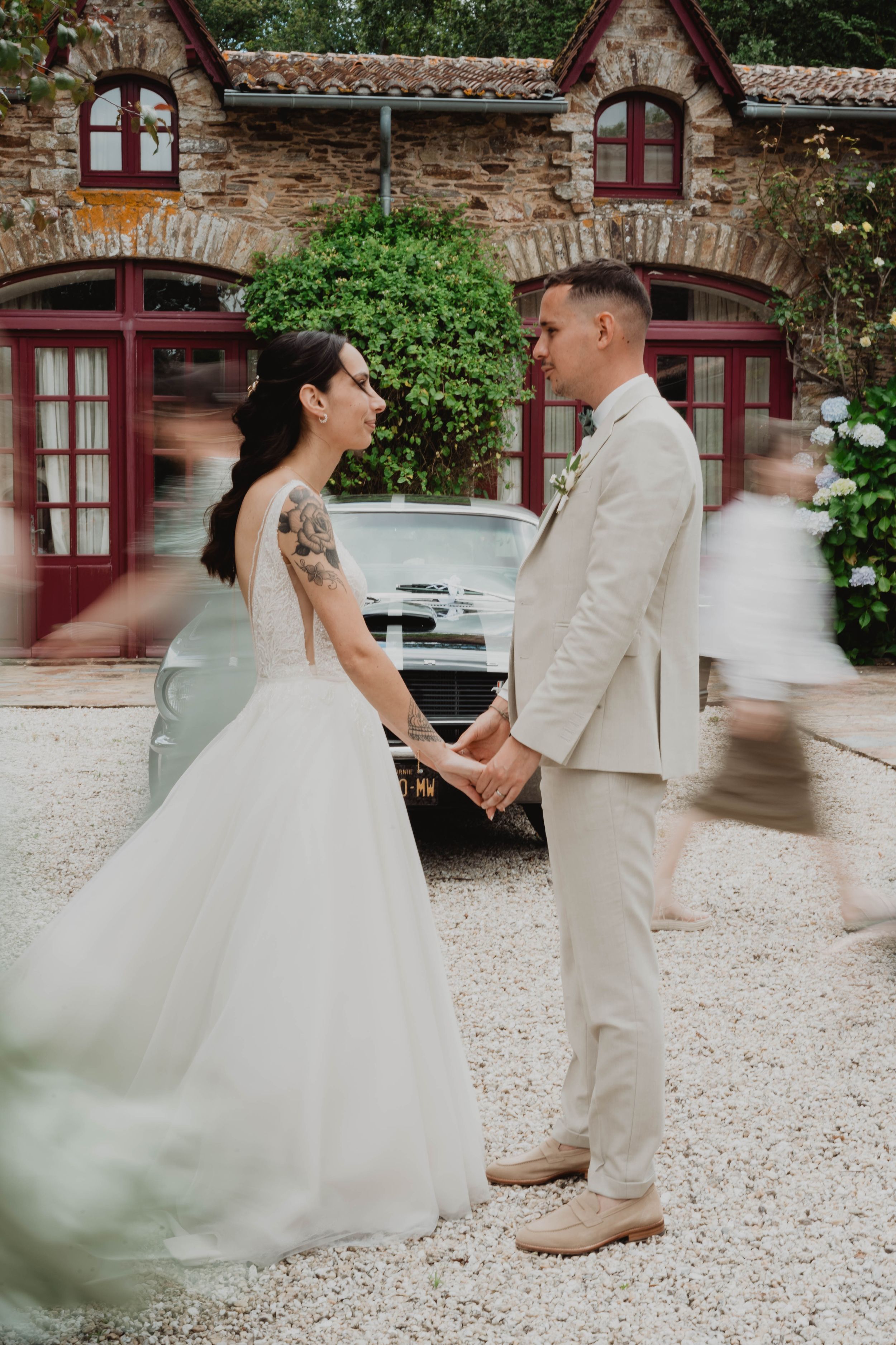 Mariage Intimiste à Nantes photographié par une photographe elopement en France