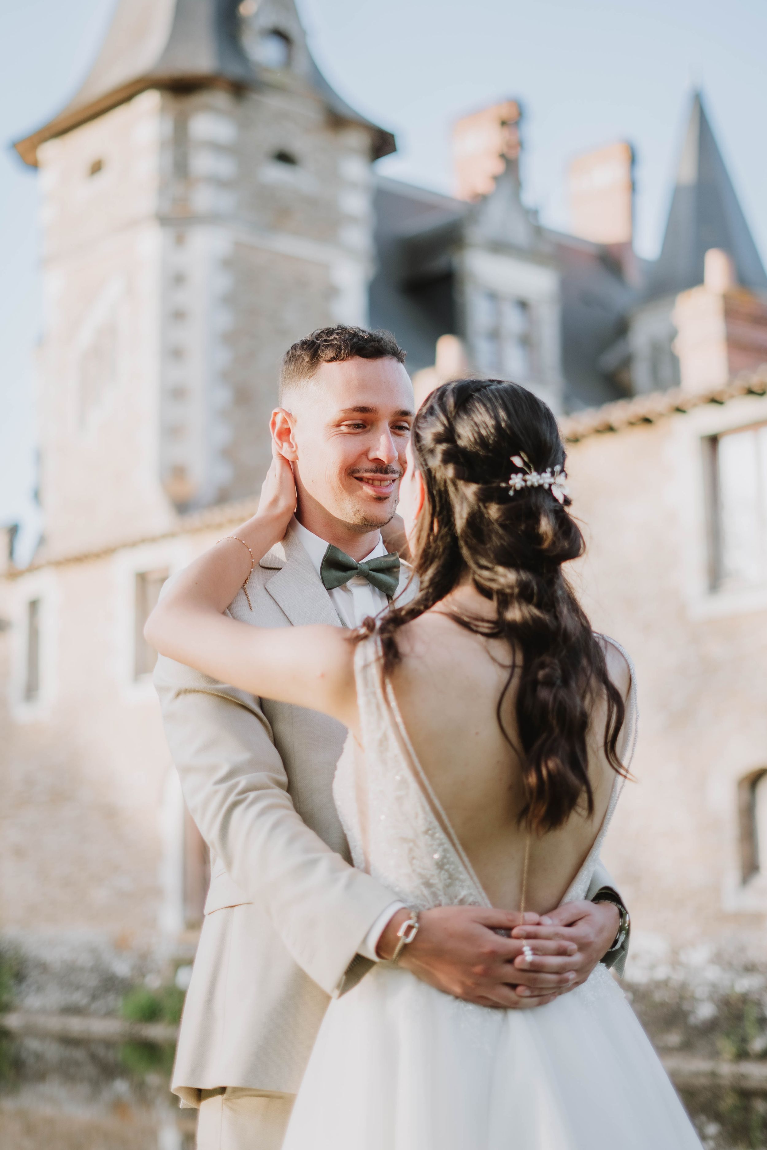 Mariage Intimiste à Nantes photographié par une photographe elopement en France