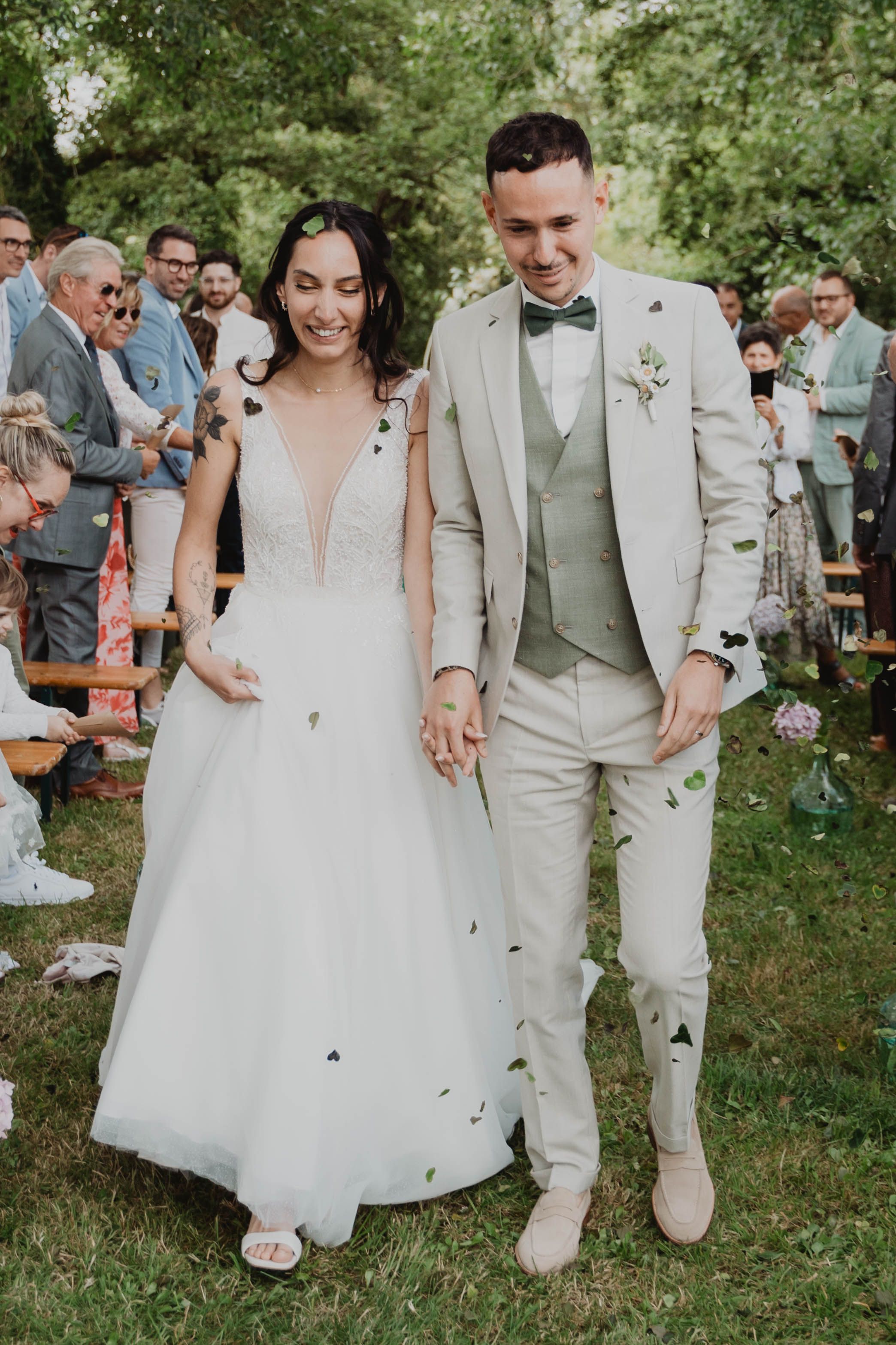Mariage Intimiste à Nantes photographié par une photographe elopement en France