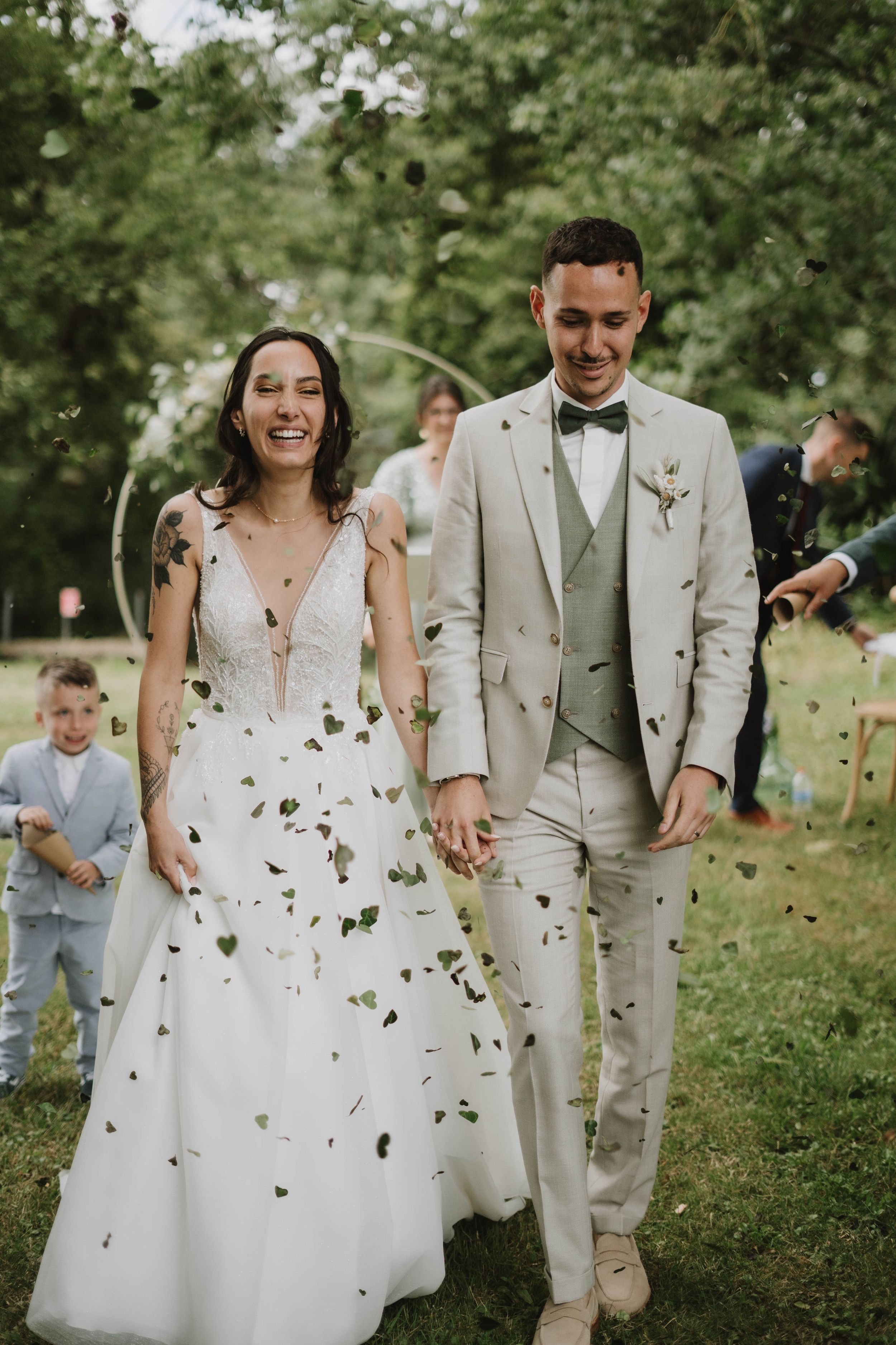Mariage Intimiste à Nantes photographié par une photographe elopement en France