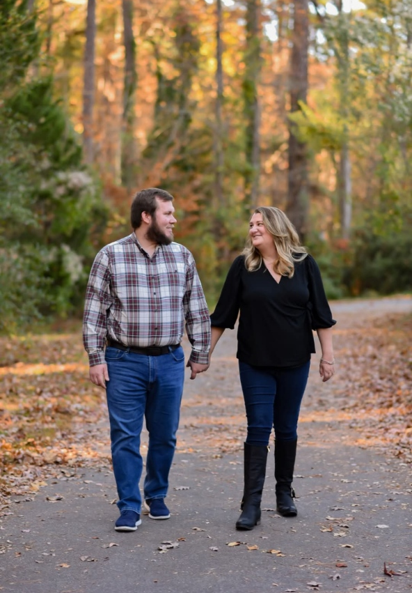 Fall session, couple, outdoor