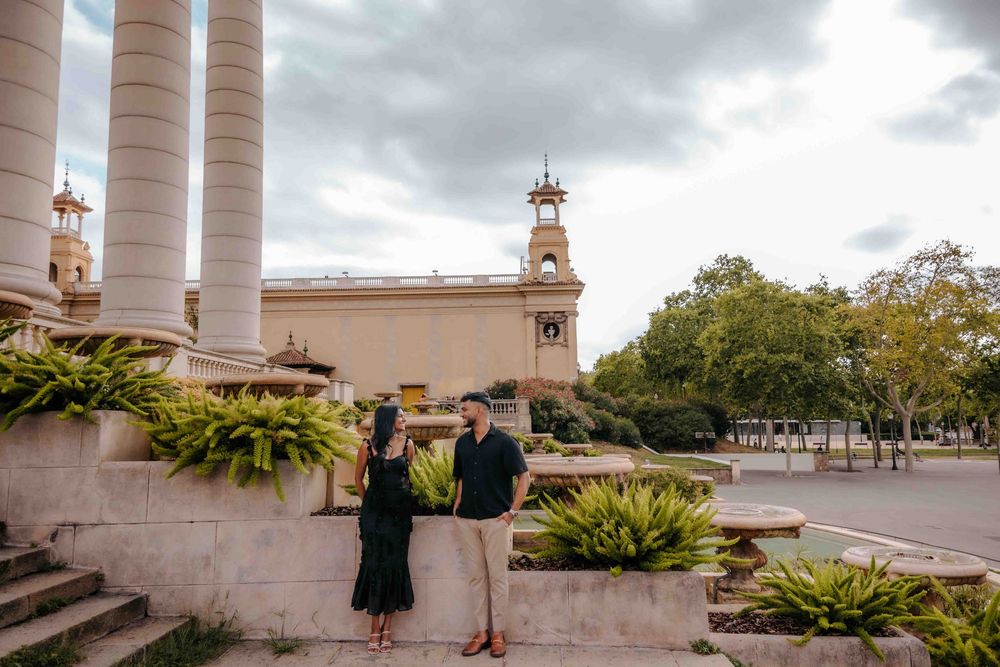 Couples photographer Barcelona Montjuïc