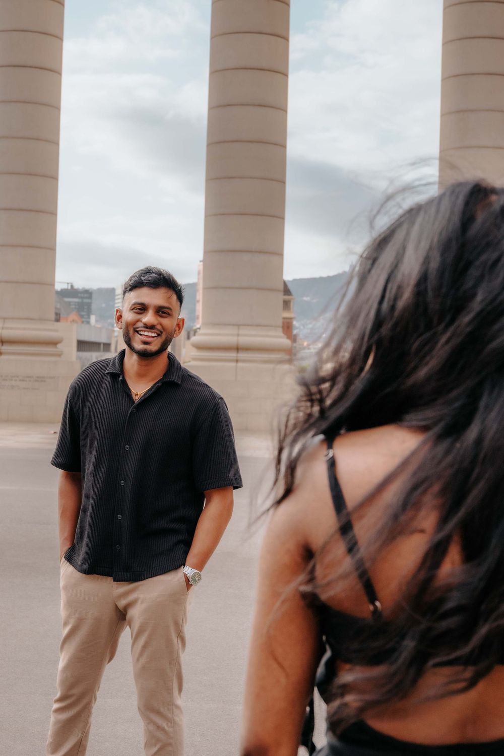Love story photos Barcelona