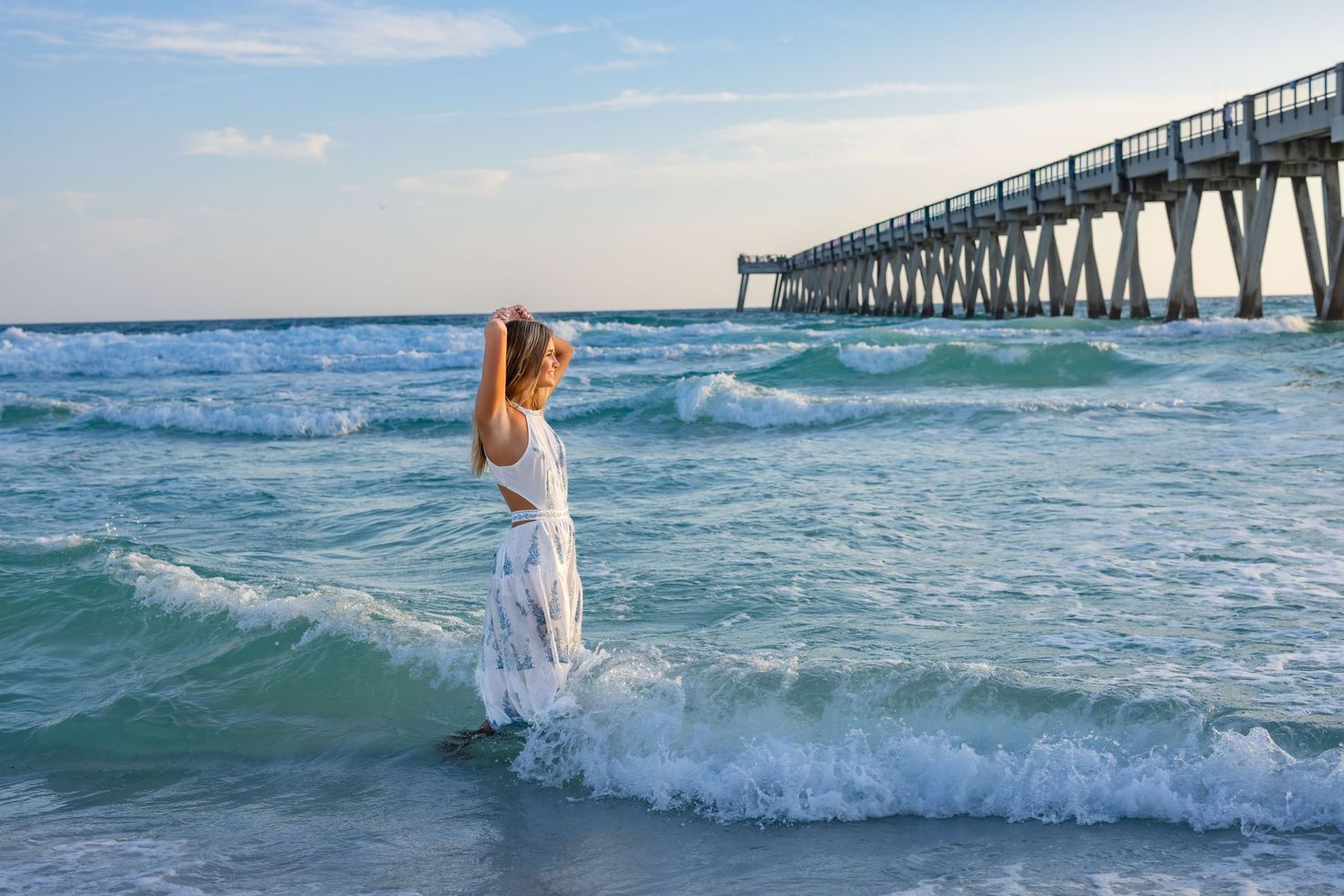 Sea Glass Photography of Navarre Beach, Florida specializes in delivering stunning senior portraits, that are unique!