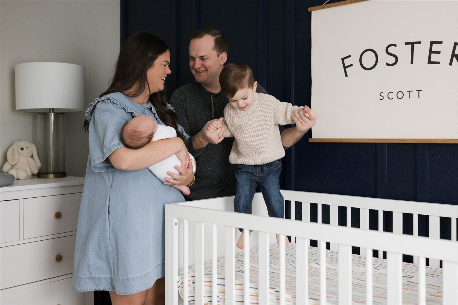 at home family photography photos in The Woodlands Tx