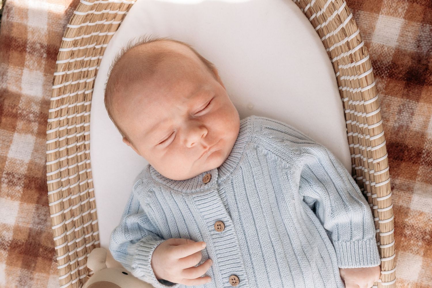 Relaxed lifestyle newborn photography telling the story of life with a new baby, just as it is.