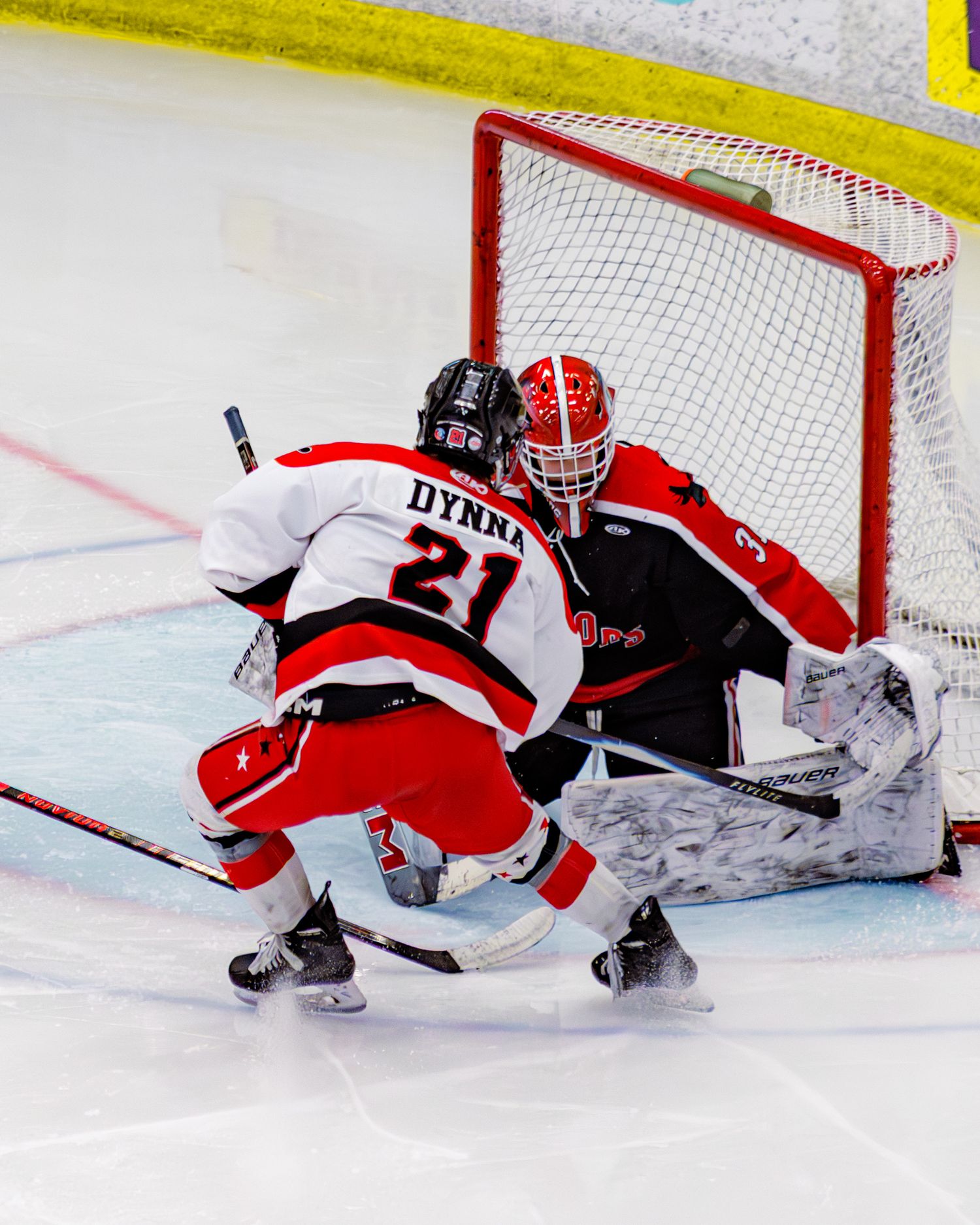 Hockey Action shot photography