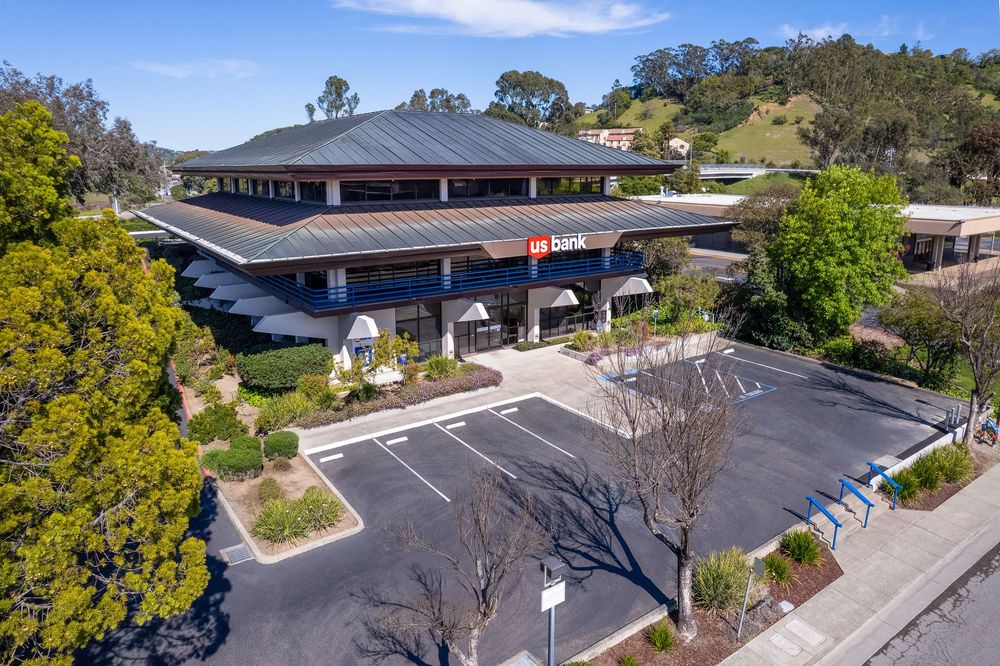 Michael Corona Photography Commercial Real Estate Retail building bank aerial drone exterior