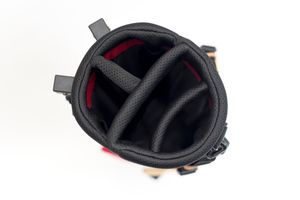 Charlie Golf Co junior Golf bag product shown from multiple angles against a white background top view