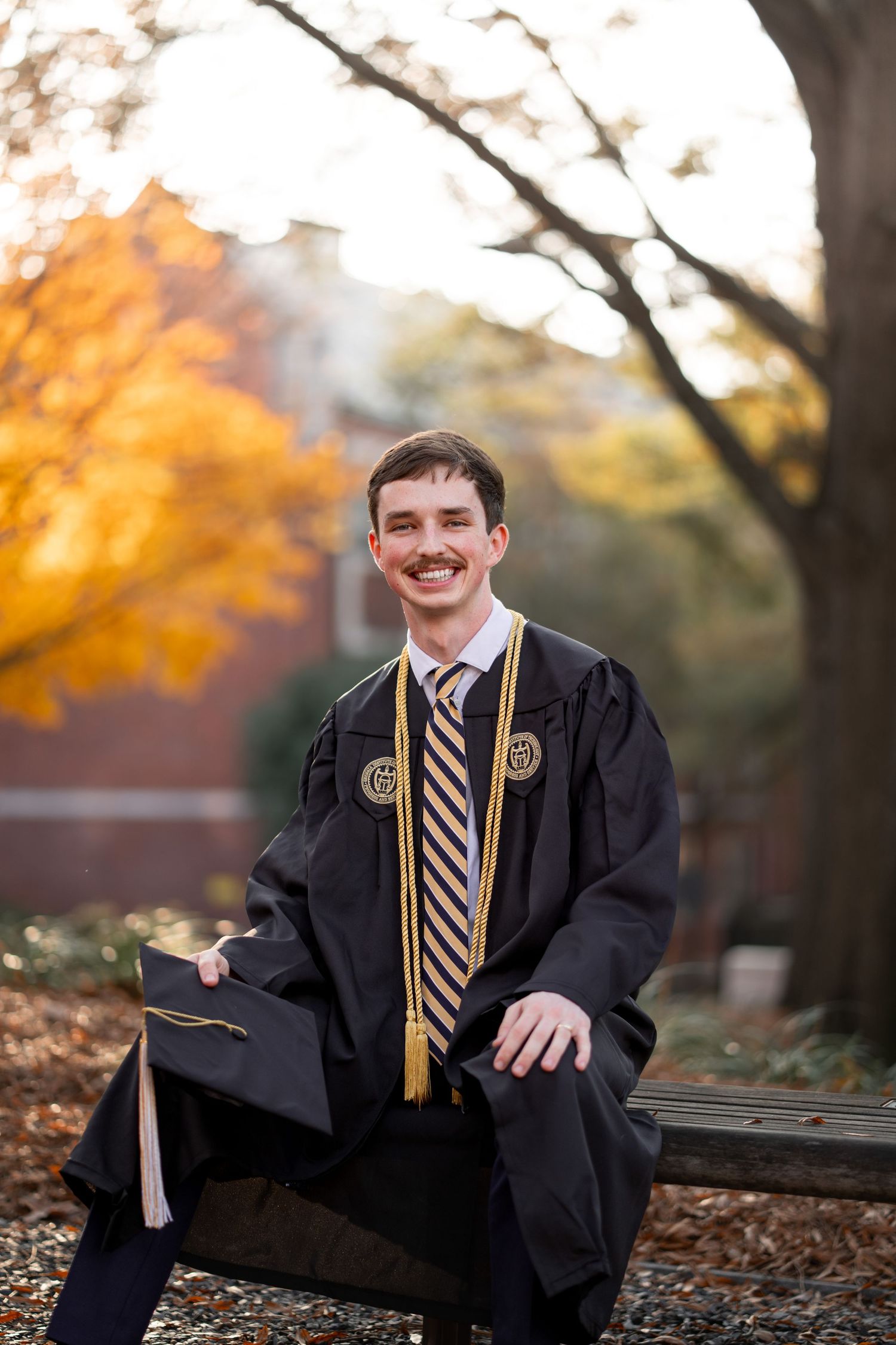 GT Georgia Tech student grad photos in atlanta Georgia before commencement