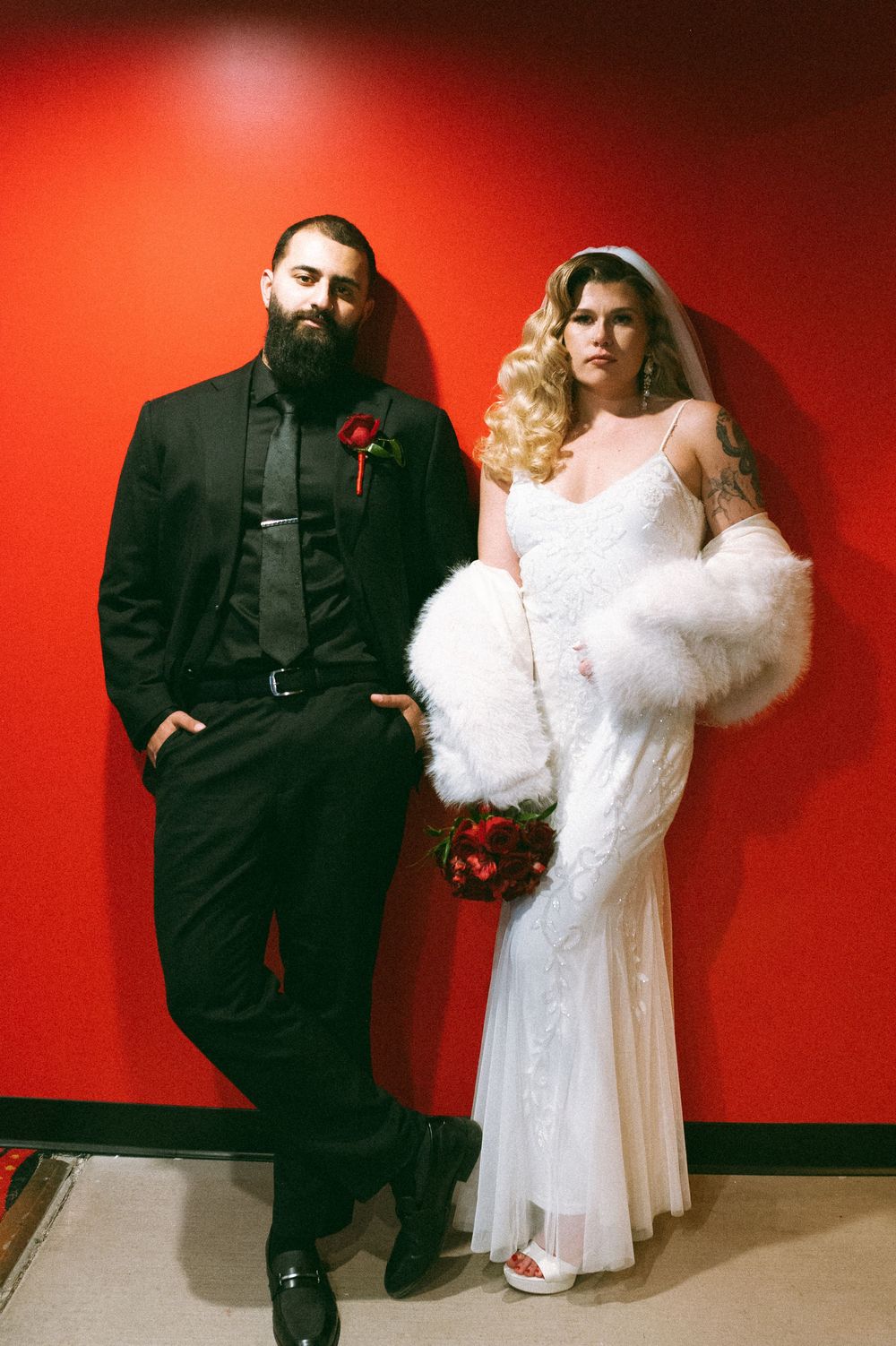 Downtown Fremont wedding in Las Vegas