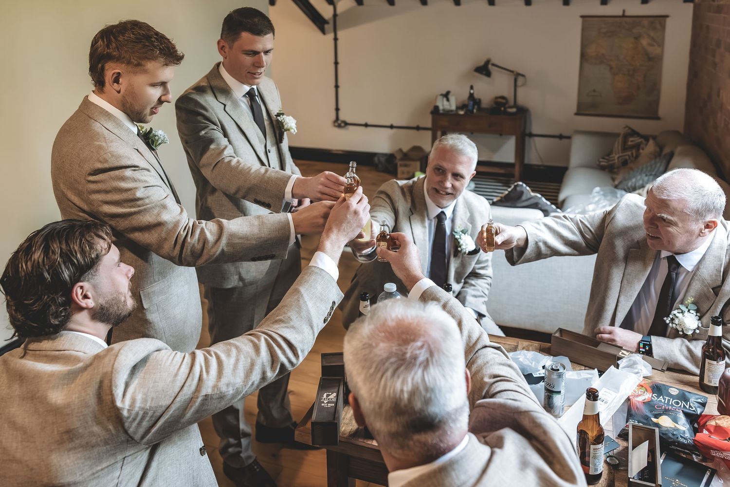 Documentary wedding capturing real honest moments.
