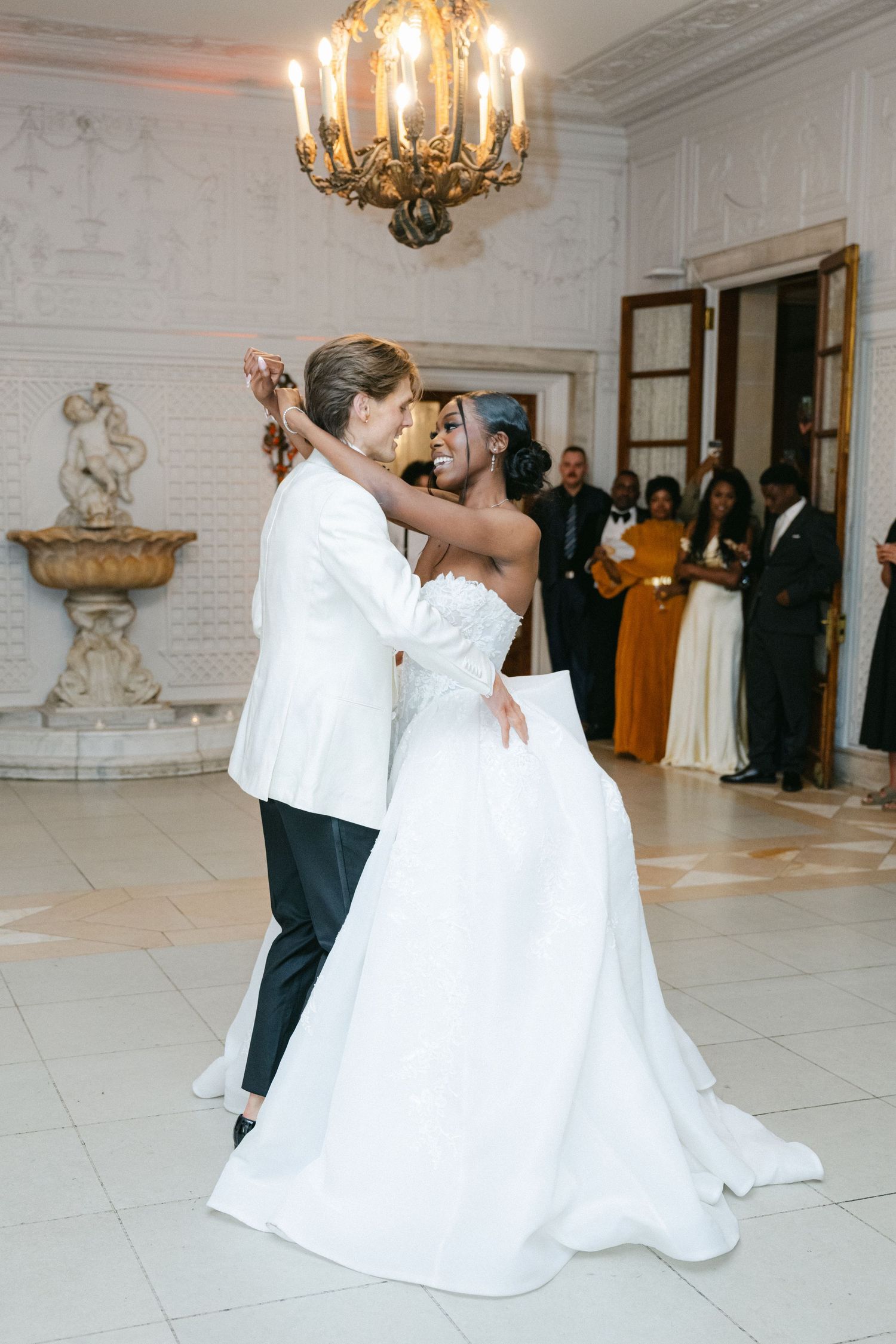The Armour House Wedding in Lake Forest, IL - Reception Couples First Dance