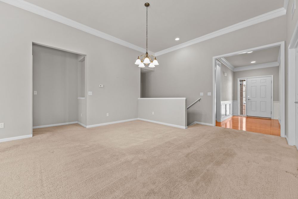 Professional real estate photography of a Living Room in Macomb, Michigan