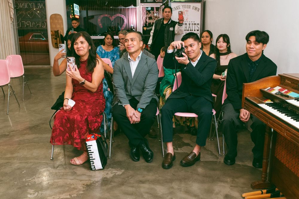 Sure Thing chapel wedding