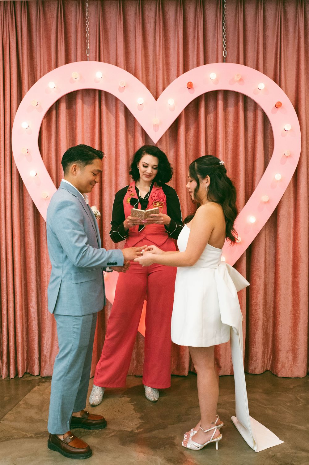 Sure Thing chapel wedding