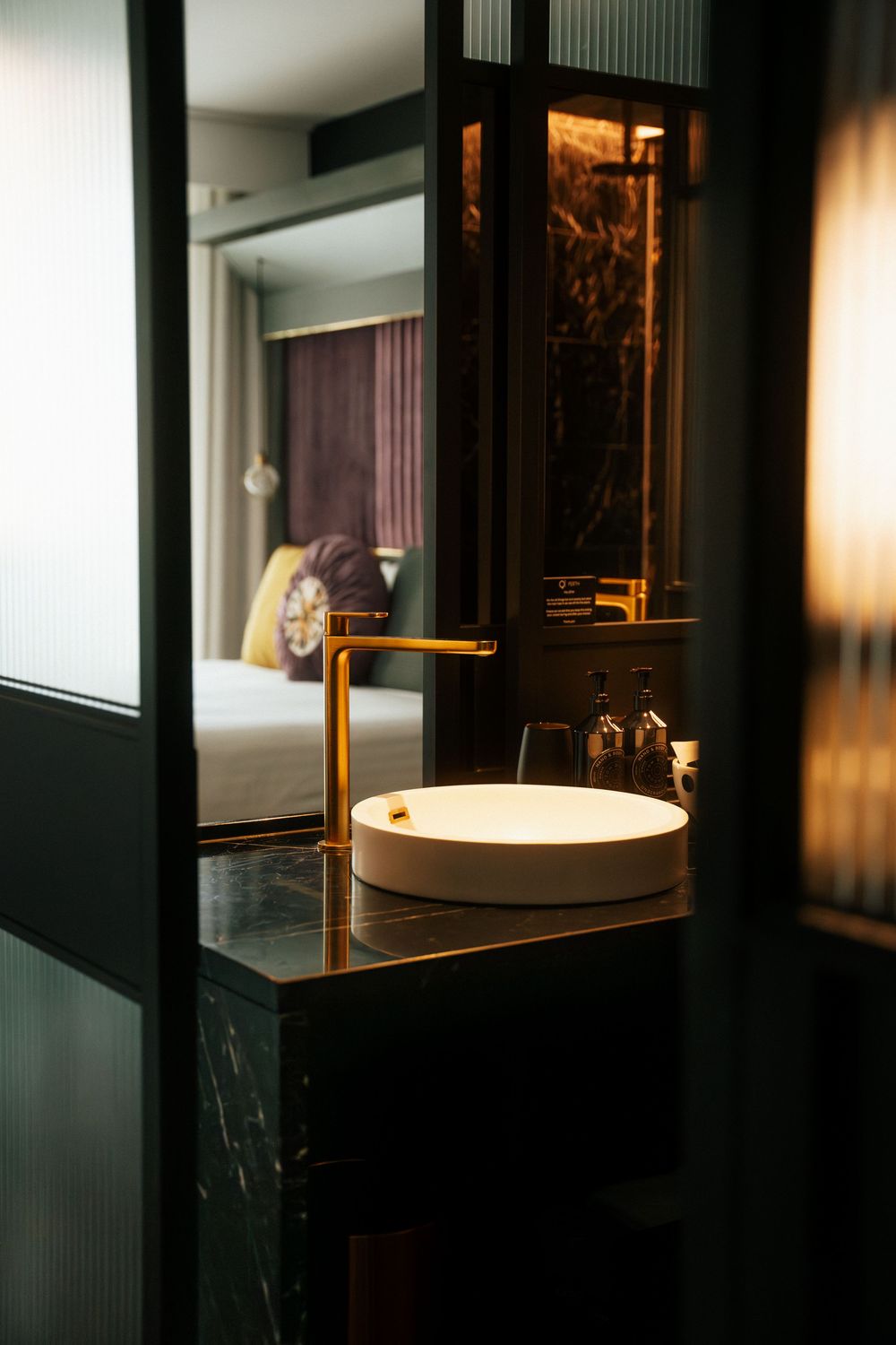 Executive Deluxe King room at QT Perth