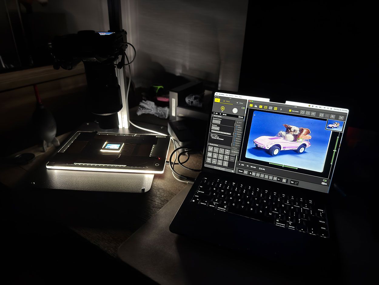 DSLR Scanning setup