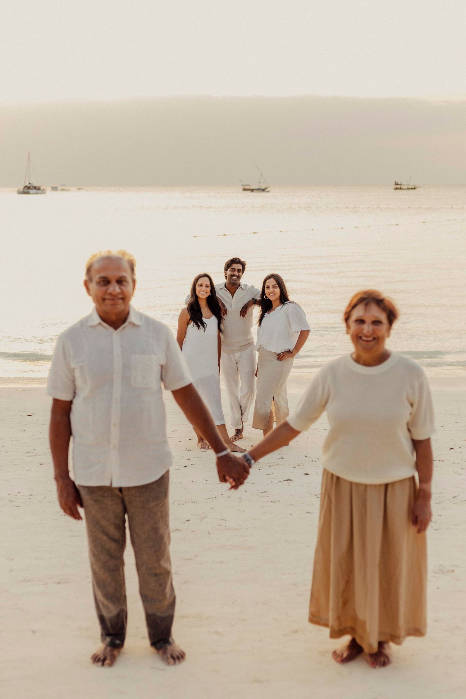 Intimate elopement photography in Zanzibar