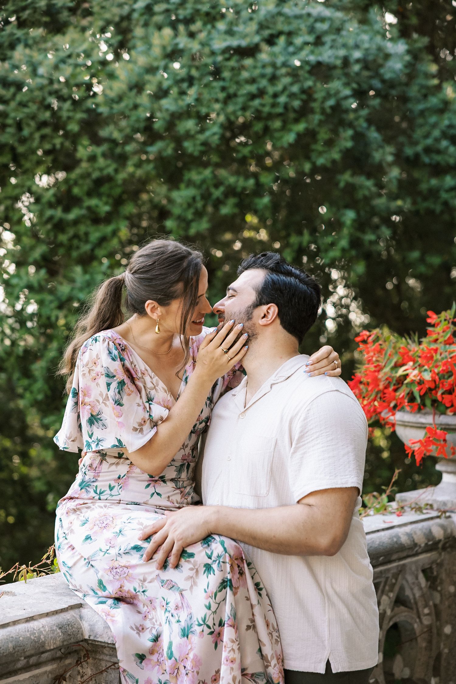 Natural engagement photography in Sintra Portugal
