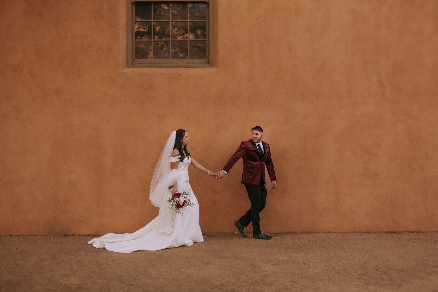 LGBT wedding photographers New Mexico. Queer photographers abq. Affordable wedding photographers in albuquerque. UNM alumni memorial chapel.