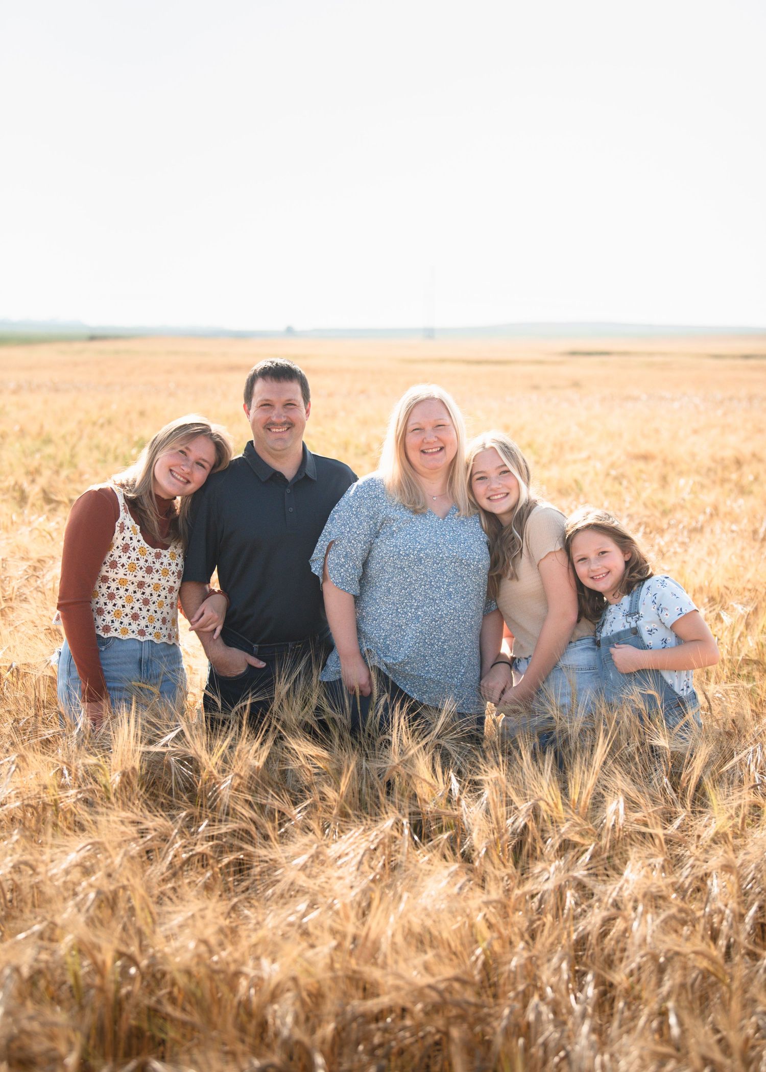 Selensky family portrait session in North Dakota by GMB Photo and Design