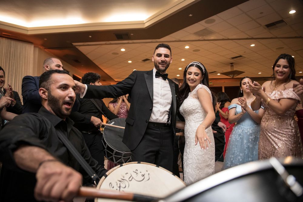 wedding couple dancing