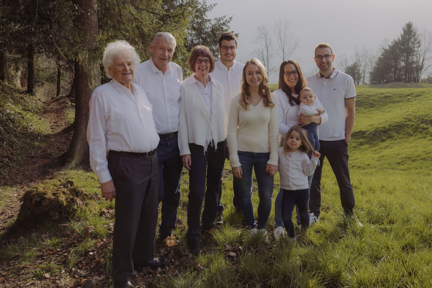 Mehrgenerationen Foto-Shooting