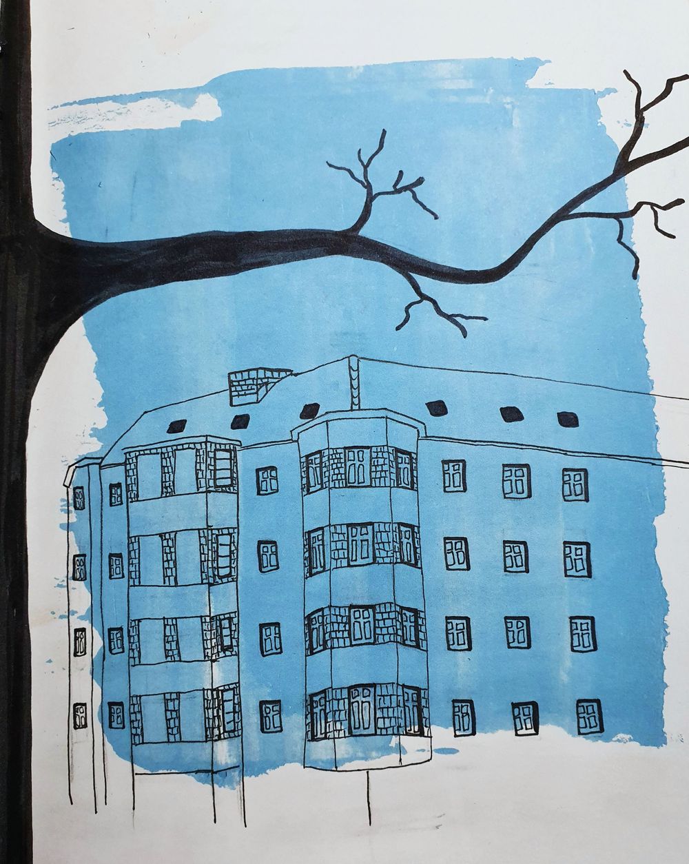 Urban Sketching, Artwork